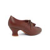 Cordelia Edwardian Oxfords (Chestnut)