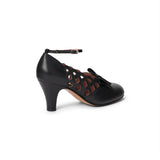Jessie Vintage Pumps Wide (Black)
