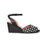 Judy 1940s Wedges (Black/Ivory)
