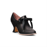 Pompadour 18th Century Shoes Wide (Black)