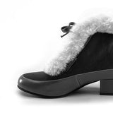 Alpen Retro Winter Booties (Brown/Ivory)