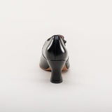 Anna May 1920s Mary Jane High Heels (Black)