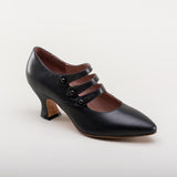 Bellatrix Edwardian Shoes (Black)