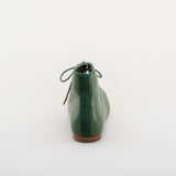 Emma Regency Leather Boots (Green)
