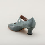 Mae Edwardian Shoes (French Blue)