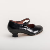 Millie 1920s Mary Jane Shoes (Black)