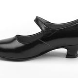 Millie 1920s Mary Jane Shoes (Black)